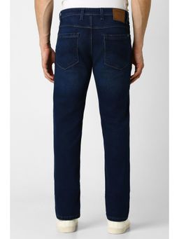 Van Heusen - Men Navy Blue Dark Wash Slim Jeans