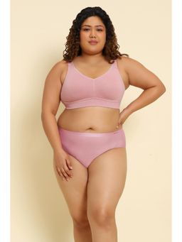 Van Heusen Woman Lingerie and Athleisure - Van Heusen Women Plus Size & Wireless Minimizer Bra - Old Rose