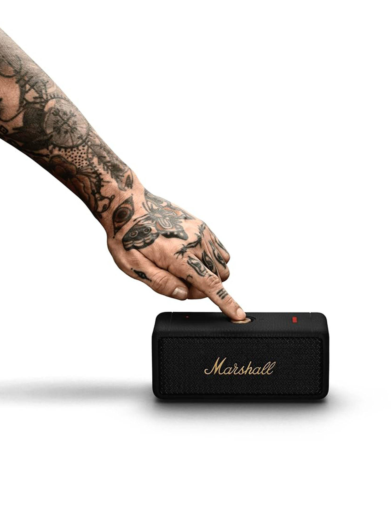 Buy Marshall Black and Brass Emberton II Wireless Bluetooth