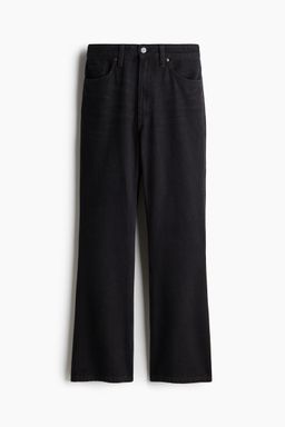 H&M - Women Black Baggy Bootcut Regular Jeans