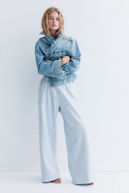 H&M - Women Blue Wide Joggers