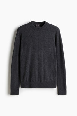 H&M - Men Grey Regular Fit Cashmere Jumper