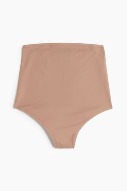 H&M - Women Brown Mama High Waist Microfibre Briefs