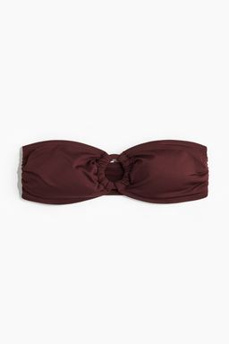 H&M - Women Red Padded Bandeau Bikini Top