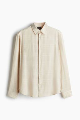 H&M - Men White Regular Fit Shirt