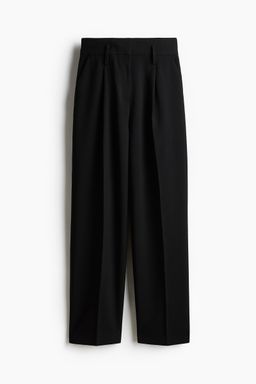 H&M - Women Black Balloon-Leg Trousers