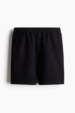 H&M - Men Black Regular Fit Sweatshorts