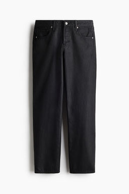 H&M - Women Black Straight Low Jeans