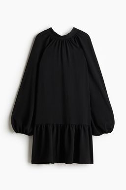 H&M - Women Black Bow-Back Dress