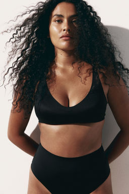 H&M - Women Black Padded Soft Microfibre Bra