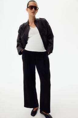 H&M - Women Black Mama Tailo Trousers
