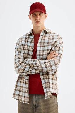 H&M - Men Multi-Color Loose Fit Shirt
