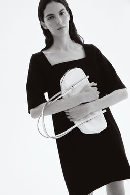 H&M - Women Black Twill Shift Dress