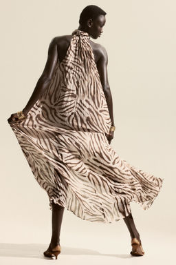 H&M - Women Beige Long Dress