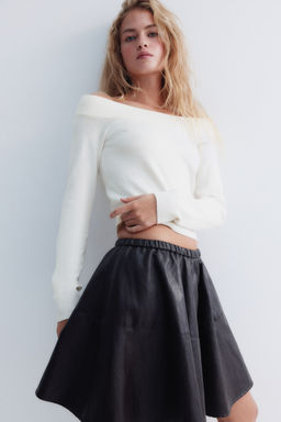 H&M - Women White Off-The-Shoulder Top