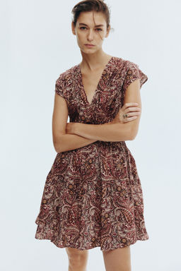 H&M - Women Red Cotton Dress