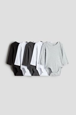 H&M - Boys 5-Pack Bodysuits
