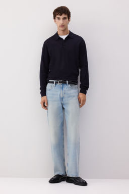 H&M - Men Blue Loose Jeans
