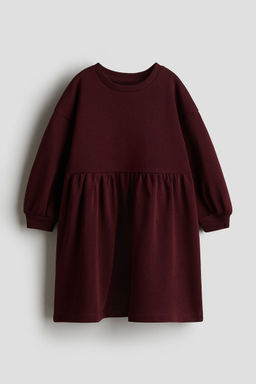H&M - Girls Red Oversized Sweatshirt Dress