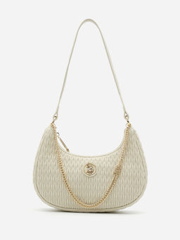 U.S. POLO ASSN. - Women Off White Vera Handbag