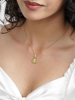 Joker and Witch - Joker & Witch Silken Alphabet X Necklace