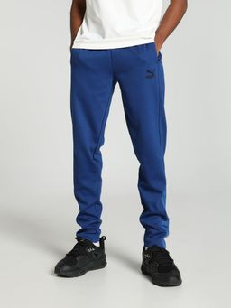 Puma - Overlay Men Blue Sweatpant
