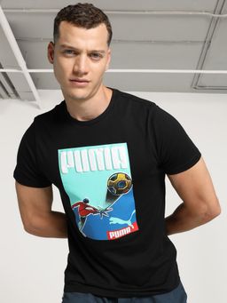 Puma - Graphic Iv Men Black T-Shirt