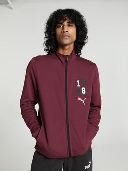 Puma - Graphic Men Burgundy Jacket