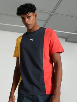 Puma - Essentials Colorblock Men Multicolor T-Shirt