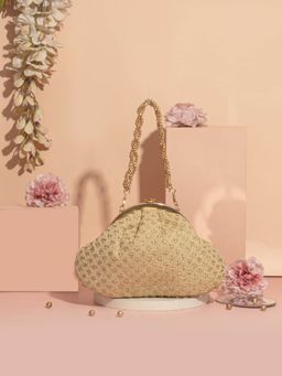 AMYRA - Inaya Vintage Clutch With Detachable Chain