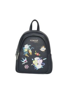 Hamster London - Millionaire Victoria Black Medium Backpack