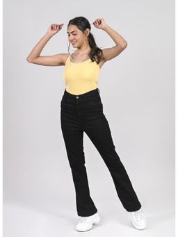 FREAKINS - Black Bootcut Jeans