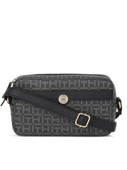 Tommy Hilfiger - Elizabeth Ii-Black Tonal Sling Bag