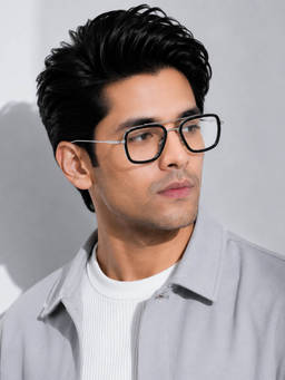 ROYAL SON - Clear Metal Sunglasses