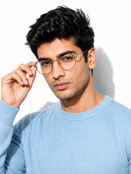 ROYAL SON - Clear Metal Sunglasses