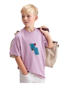 RARE ONES - Pink Graphic Printed Regular T-Shirt