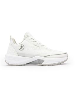 Red Tape - Men's Solid White Basketball Shoes