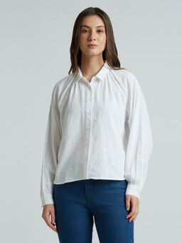 Pepe Jeans - White Raglan Sleeve Shirt