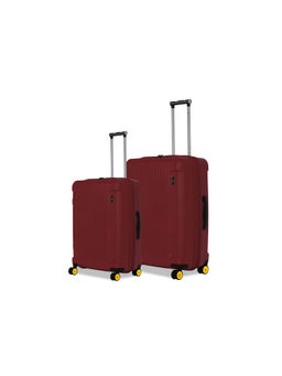 EUME - Nomad Medium 65 Cm Large 76 Cm Luggage -Set of 2 Carmine Red