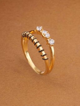 Palmonas - 925 Sterling Silver Elegant 925 Sterling Silver Mangalsutra Ring for Women