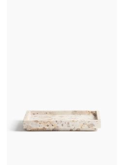 H&M - Beige Marble Serving Tray