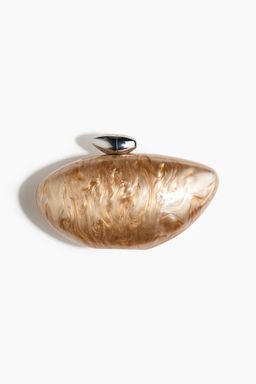 H&M - Women Beige Pearly Clutch