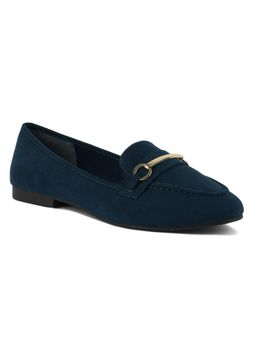 London Rag - Navy Formal Bit Loafers