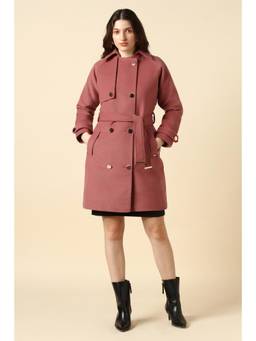 Allen Solly - Women Peach Solid Jacket