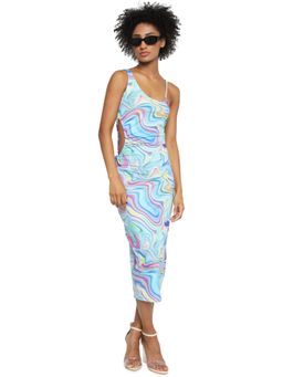 ONLY - Women Casual Wear Blue Dress