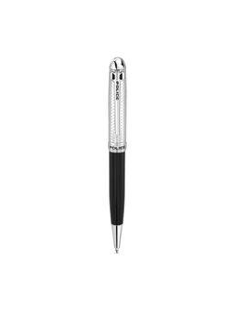 Police - Ferrara.2 Textured Silver Ub Black Lb W-Silver Trims Pen