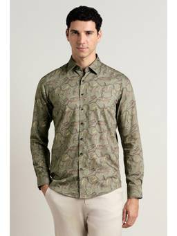 Simon Carter - Men Olive Shirt