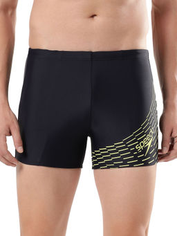Speedo - Men's Endurance10 Medley Logo Aquashort - True Navy & Spritz