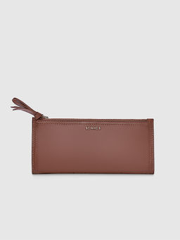 SENNES - Brown Solid Wallet