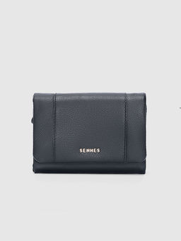 SENNES - Black Solid Wallet